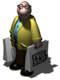 Harry Freebie - UK Free Stuff Mascot
